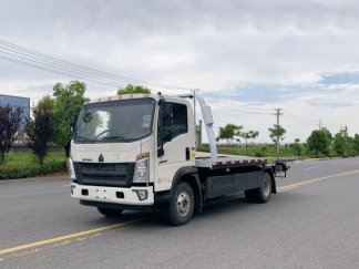 重汽豪沃 3800 一拖二清障車